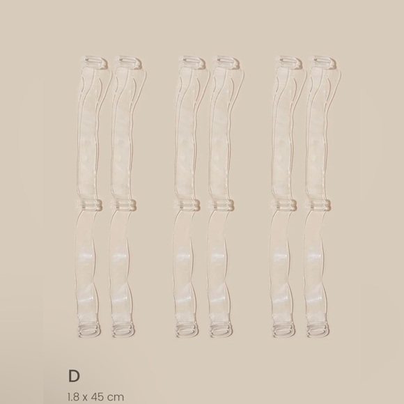 Clear Bra Strap size D - Picture 4 of 5